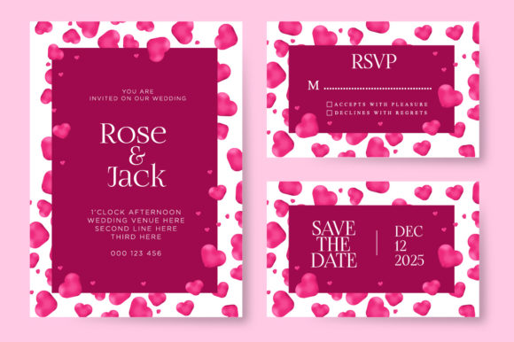 Beautiful Wedding Invitation with Hearts: A Guide to Creating a Memorable Design