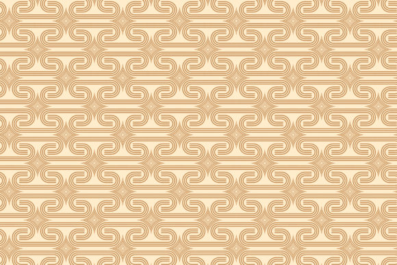Brown Oval Square Pattern Seamless