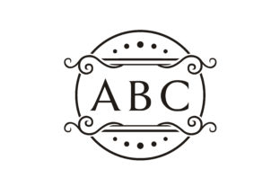 Classic Circle Floral Frame Label Logo: A Timeless Symbol of Elegance and Design
