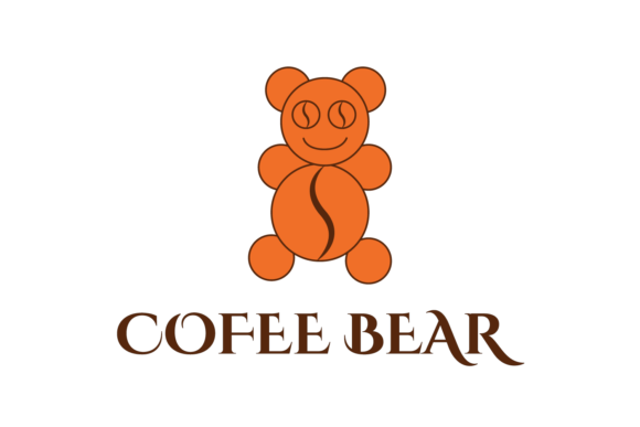 Cofee Bear Logo: A Versatile Design for Brands and Creators
