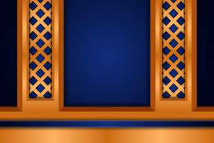 Exploring the Brown Gold Square Pattern Background and Vector Design for Modern Presentations
