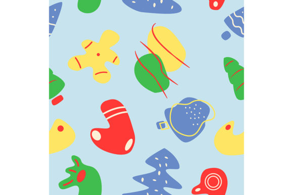 Festive Winter Season Seamless Pattern: A Versatile Design Tool for Creative Projects