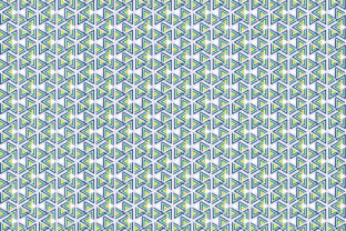 Flat Color Hexagon Triangle Pattern: A Versatile Tool for Design and Craft
