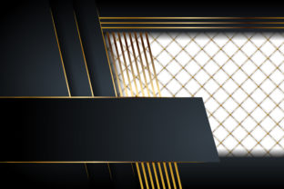Gold Black Background Line: A Modern Design Element for Visual Impact