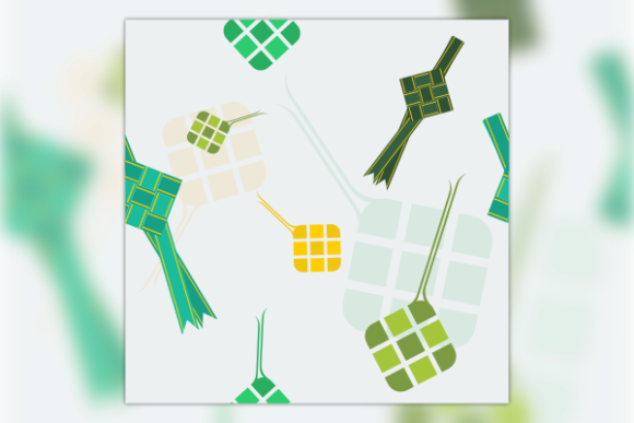 Indonesian Ketupat Seamless Pattern: A Cultural Design for Modern Use