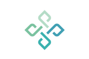 Infinity Flower Knot Network Link Logo Design