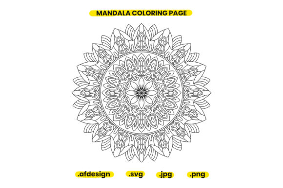 Mandala Coloring Page: A Versatile Tool for Creativity and Personal Expression
