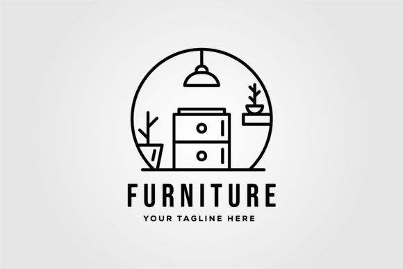 Minimalist Furniture Logo Vector Design: A Modern Approach to Branding and Interior Aesthetics