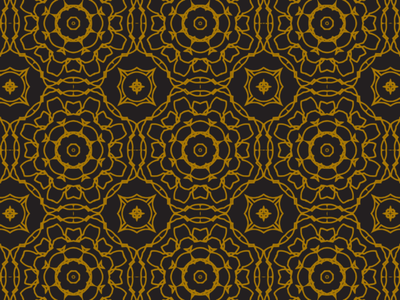 Pattern Gold Circular Square: A Versatile Design Element