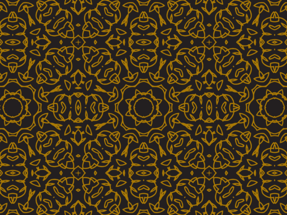Pattern Gold Irregular Elliptical Style: A Modern Approach to Decorative Design