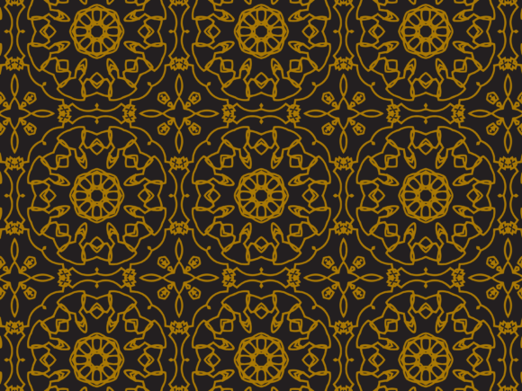 Pattern Gold Irregular Flowering Circle: A Strategic Design Element for Modern Creativity