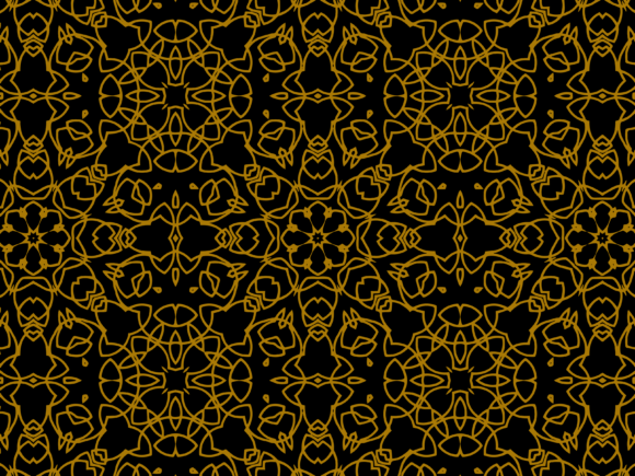 Pattern Gold Irregular Ornamental Motifs: A Versatile Design Element for Modern Creativity