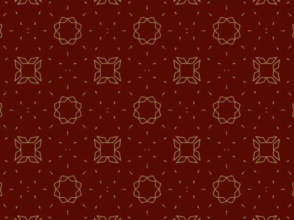 Pattern Islamic Illustration Brown
