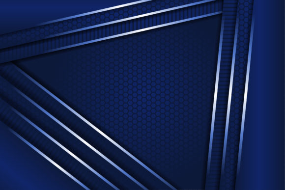 Triangle Blue Gradient Background: A Modern Design Essential