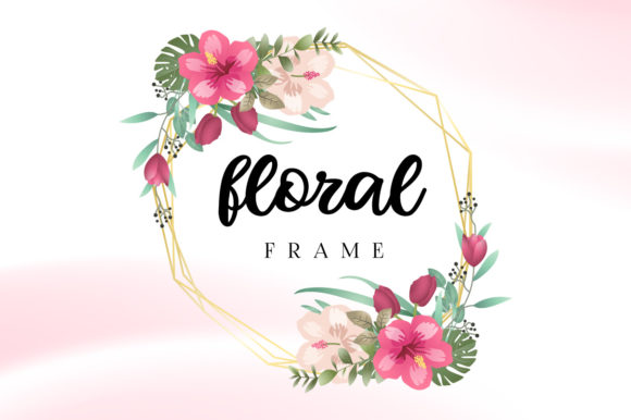 Watercolor Floral Frame Save the Date: A Timeless Design for Celebrations